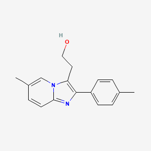 2-(6-Methyl-2-p-tolyl-imidazo[1,2-a]pyridin-3-yl)-ethanol