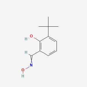 molecular formula C11H15NO2 B8441887 3-Tert-butyl-2-hydroxybenzaldehyde oxime 