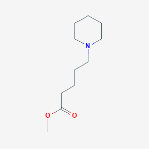 molecular formula C11H21NO2 B8441897 Methyldelta-piperidinovalerate 
