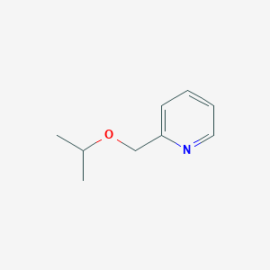 molecular formula C9H13NO B8442089 2-Isopropoxymethylpyridine 