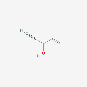 molecular formula C5H6O B084421 1-戊烯-4-炔-3-醇 CAS No. 14304-27-9