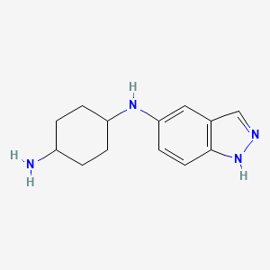 N1-(1H-5-Indazolyl)-1,4-cyclohexanediamine