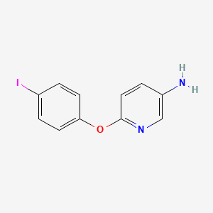 6-(4-Iodo-phenoxy)-pyridin-3-ylamine