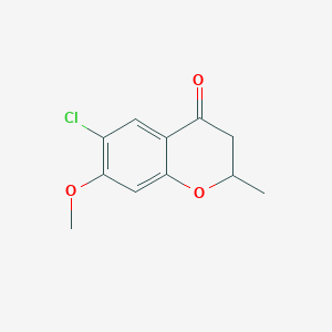 6-Chloro-7-methoxy-2-methylchroman-4-one