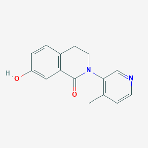 7-Hydroxy-2-(4-methyl-pyridin-3-yl)-3,4-dihydro-2H-isoquinolin-1-one