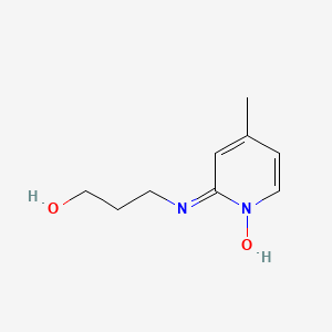 2-[(3-hydroxy-1-propyl)amino]-4-methylpyridine-N-oxide