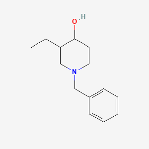 1-Benzyl-3-ethyl-4-hydroxypiperidine