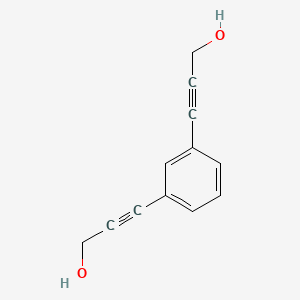 3-[3-(3-Hydroxyprop-1-ynyl)phenyl]prop-2-yn-1-ol