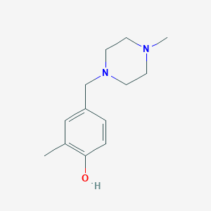 2-Methyl-4-((4-methylpiperazin-1-yl)methyl)phenol