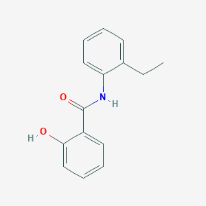 molecular formula C15H15NO2 B8442737 2'-Ethyl-salicylanilide 