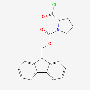 (9H-fluoren-9-yl)methyl 2-(chlorocarbonyl)pyrrolidine-1-carboxylate