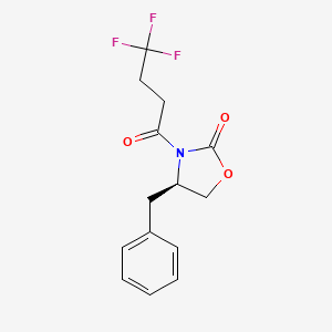 (4R)-4-benzyl-3-(4,4,4-trifluorobutanoyl)-1,3-oxazolidin-2-one