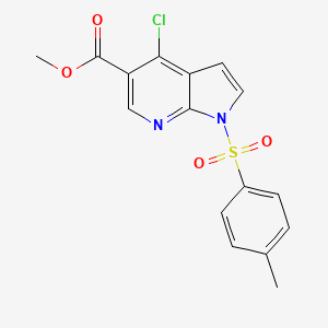 methyl 4-chloro-1-tosyl-1H-pyrrolo[2,3-b]pyridine-5-carboxylate