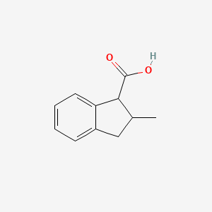 molecular formula C11H12O2 B8442957 2-Methylcarboxyindane 