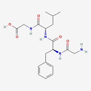 molecular formula C19H28N4O5 B8442970 Gly-Phe-Leu-Gly 