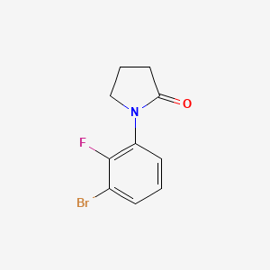 1-(3-Bromo-2-fluoro-phenyl)-pyrrolidin-2-one