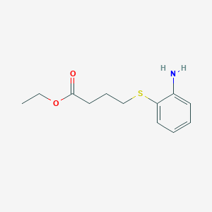 Ethyl 4-(2-aminophenylthio)butyrate