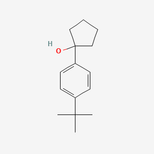 1-(4-t-Butylphenyl)cyclopentanol
