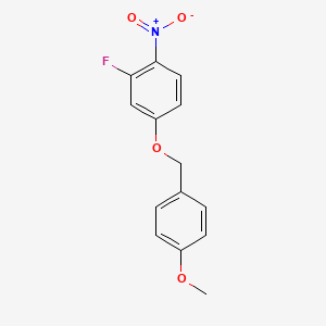 2-Fluoro-4-(4-methoxybenzyloxy)-1-nitrobenzene
