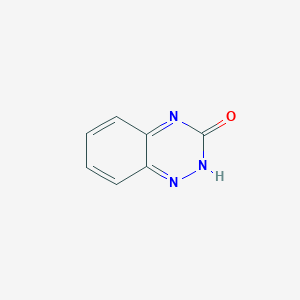molecular formula C7H5N3O B8443603 3-Hydroxy-1,2,4-benzotriazine 