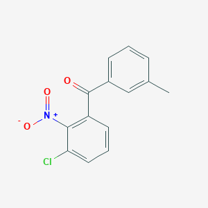 (3-Chloro-2-nitrophenyl)(m-tolyl)methanone