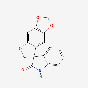 spiro[furo[2,3-f][1,3]benzodioxole-7,3'-indol]-2'(1'H)-one