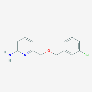 6-(3-Chloro-benzyloxymethyl)-pyridin-2-ylamine