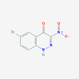 6-Bromo-3-nitrocinnolin-4-ol