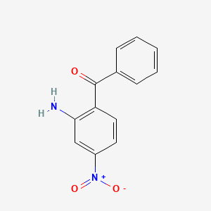 molecular formula C13H10N2O3 B8444466 (2-Amino-4-nitro-phenyl)-phenyl-methanone 