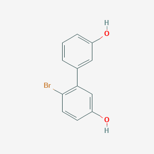 molecular formula C12H9BrO2 B8444509 6-Bromo-biphenyl-3,3'-diol 