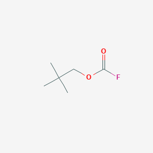 molecular formula C6H11FO2 B8444531 Neopentyl fluoroformate 