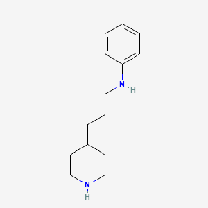 4-(3-Phenylaminopropyl)piperidine