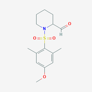 1-(4-Methoxy-2,6-dimethylphenylsulfonyl)piperidine-2-carbaldehyde