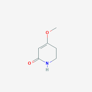 molecular formula C6H9NO2 B8444662 4-methoxy-5,6-dihydro-2(1H)-pyridone 