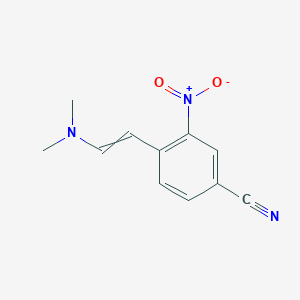 4-[2-(Dimethylamino)ethenyl]-3-nitrobenzonitrile