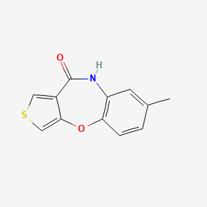 molecular formula C12H9NO2S B8444720 7-methyl-thieno[3,4-b][1,5]benzoxazepin-10(9H)-one 