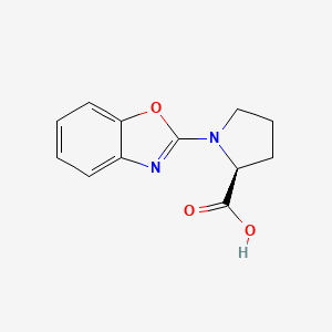 (S)-1-Benzooxazol-2-yl-pyrrolidine-2-carboxylic acid