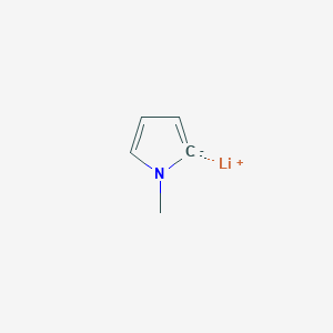 molecular formula C5H6LiN B8444786 (1-Methyl-1h-pyrrol-2-yl)lithium CAS No. 31785-72-5