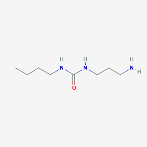 molecular formula C8H19N3O B8444860 1-Butyl-3-(3' aminopropyl) urea 