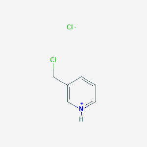 molecular formula C6H7Cl2N B8444941 3-Chloromethylpyridinium chloride 