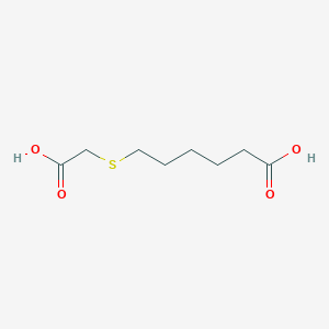 6-(Carboxymethylthio)hexanoic acid