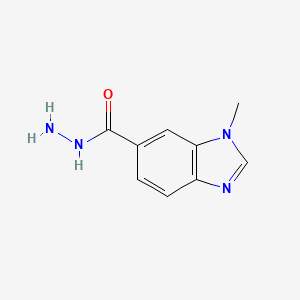 1-methyl-1H-benzimidazole-6-carbohydrazide