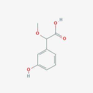 (RS)-(3-hydroxy-phenyl)-methoxy-acetic acid