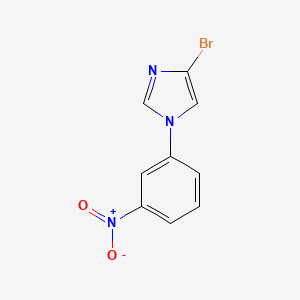 4-Bromo-1-(3-nitro-phenyl)-1H-imidazole
