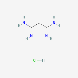 molecular formula C3H9ClN4 B8445167 Malonamidine hydrochloride 