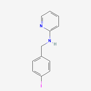molecular formula C12H11IN2 B8445270 (4-Iodo-benzyl)-pyridin-2-yl-amine 