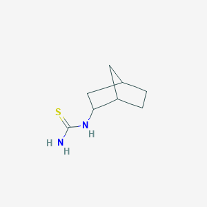 molecular formula C8H14N2S B8445277 N-bicyclo[2.2.1]hept-2-ylthiourea 