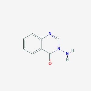 molecular formula C8H7N3O B084453 3-Amino-4(3H)-quinazolinone CAS No. 14663-46-8