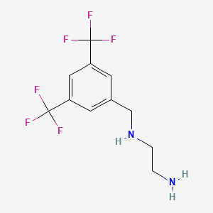 N-[3,5-bis(trifluoromethyl)benzyl]ethylenediamine
