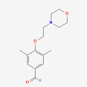 3,5-Dimethyl-4-(2-morpholin-4-yl-ethoxy)benzaldehyde